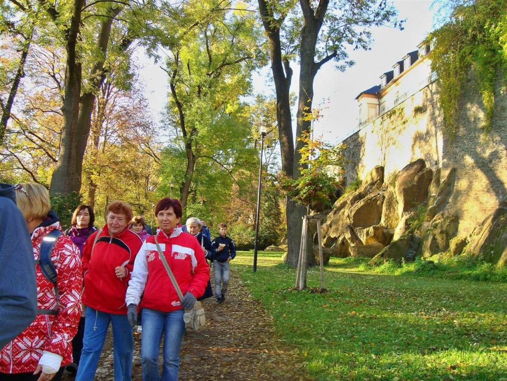 Olomoucko - Procházka kolem městských hradeb v Bezručových sadech v Olomouci 1